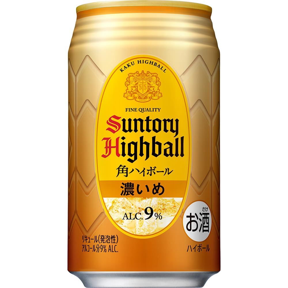 【本日入荷】角ハイボール 〈濃いめ〉 [サントリー ウイスキー ハイボール 日本 350ml×48本]