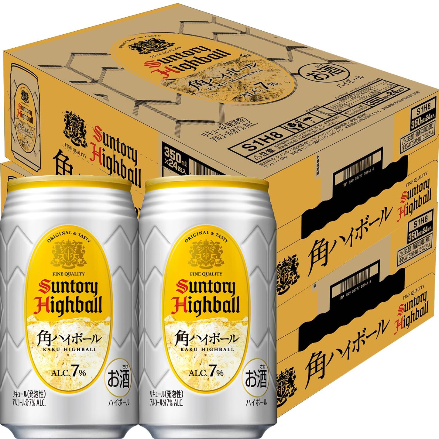 【本日入荷】角ハイボール [サントリー ウイスキー ハイボール 日本 350ml×48缶]