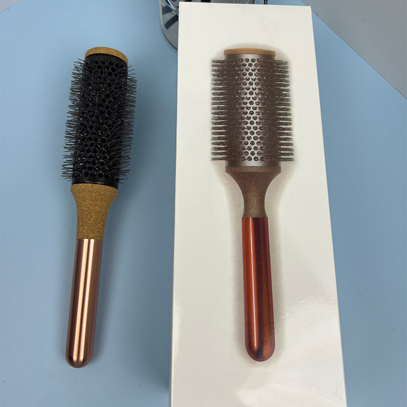Dyelorapop Blowout Round Brush – Salon Volume & Smooth Hair at Home, Ceramic Hair Brush for Fine Hair, Faster Blow Dry with Less Frizz