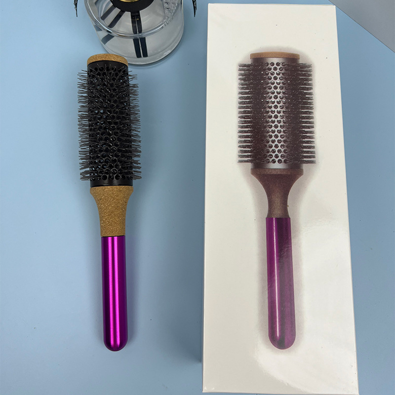 Dyelorapop Blowout Round Brush – Salon Volume & Smooth Hair at Home, Ceramic Hair Brush for Fine Hair, Faster Blow Dry with Less Frizz