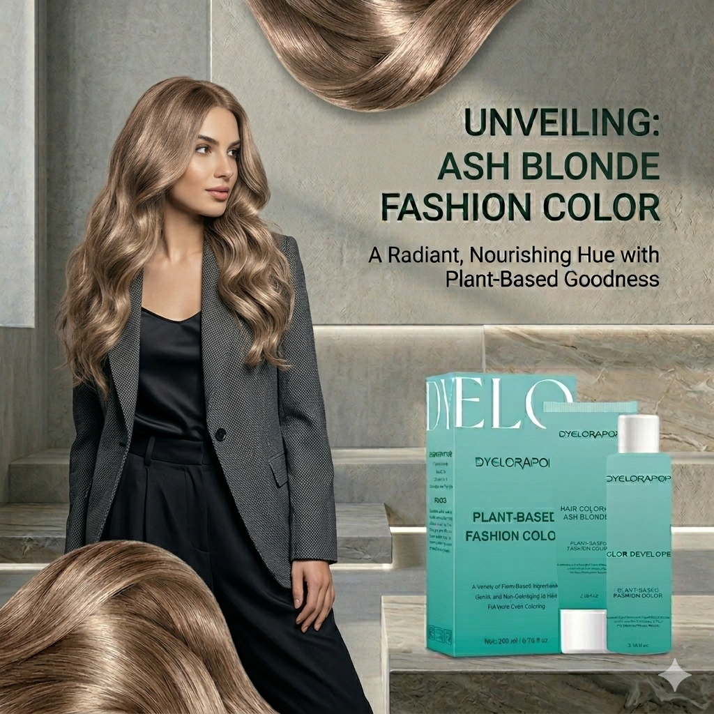 Semi-Permanent Hair Color-Ash Blonde