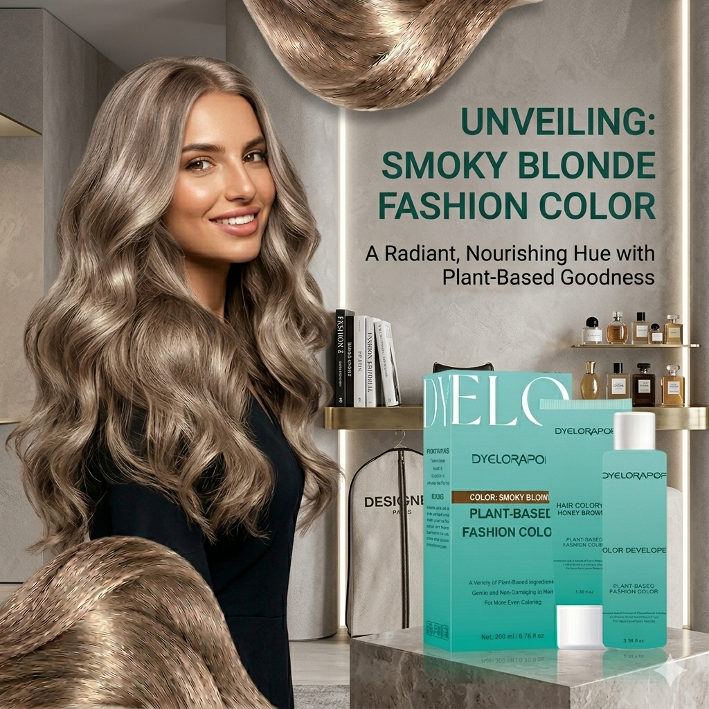 Semi-Permanent Hair Color-Smoky Blonde