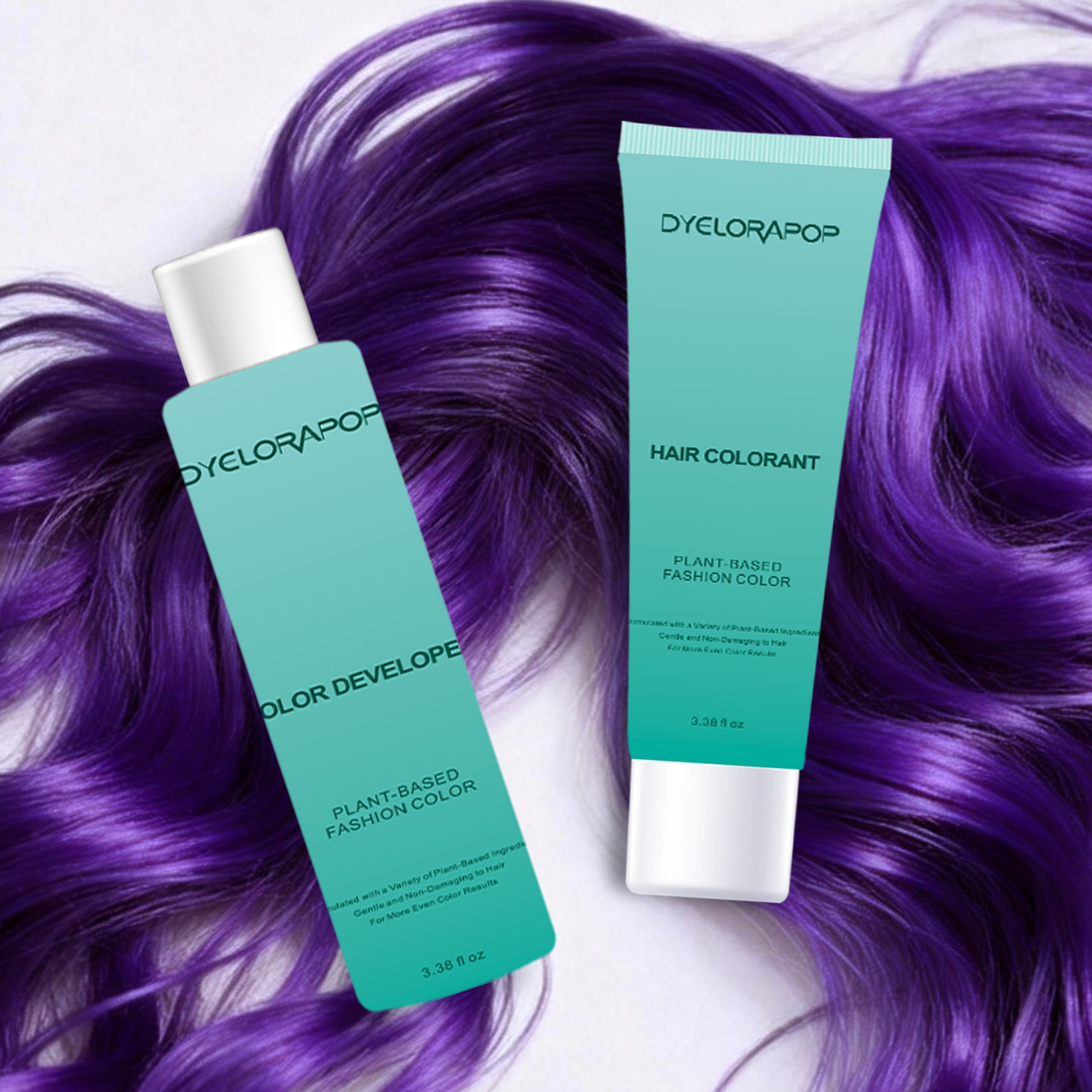 Semi-Permanent Hair Color-Grape Purple