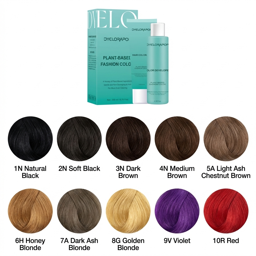 Semi-Permanent Hair Color-Chestnut Brown