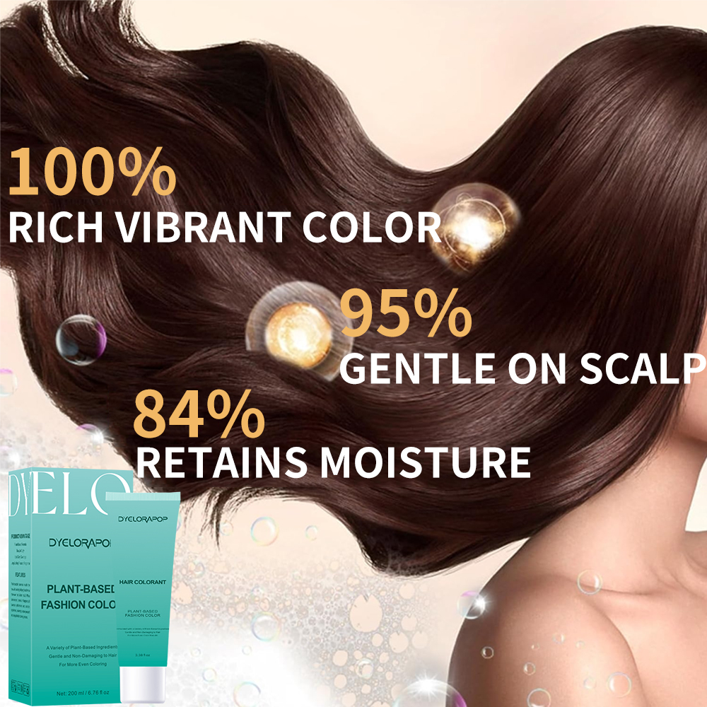 Semi-Permanent Hair Color-Rich Espresso Brown