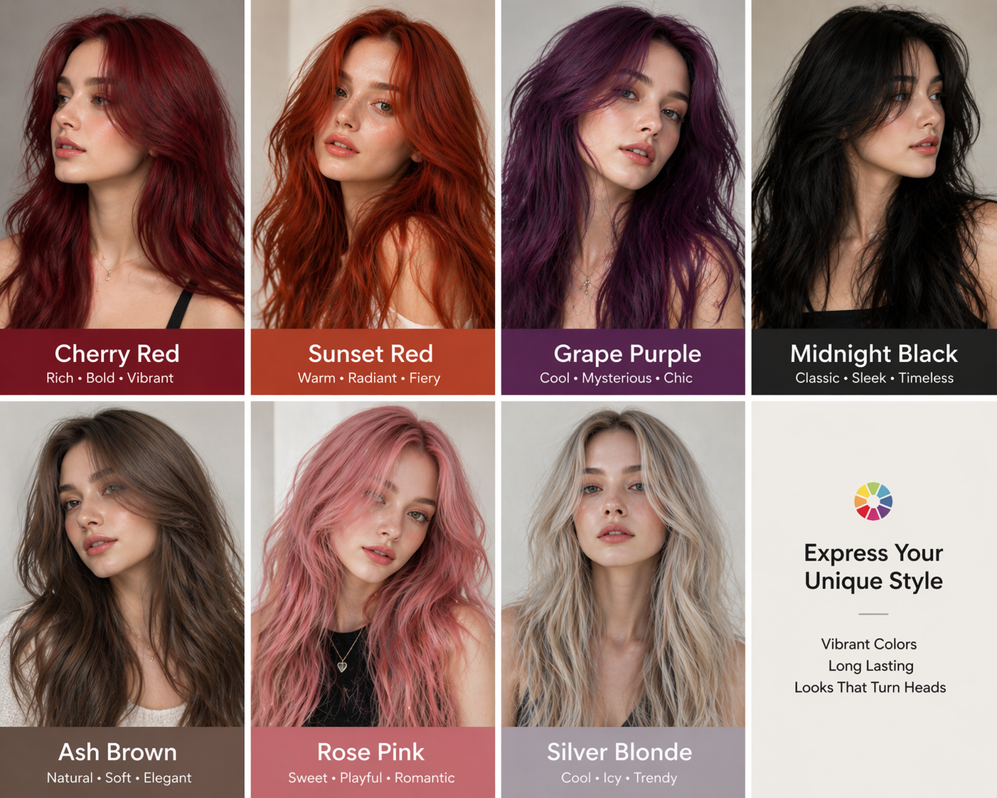 Semi-Permanent Hair Color-Soft Black Brown