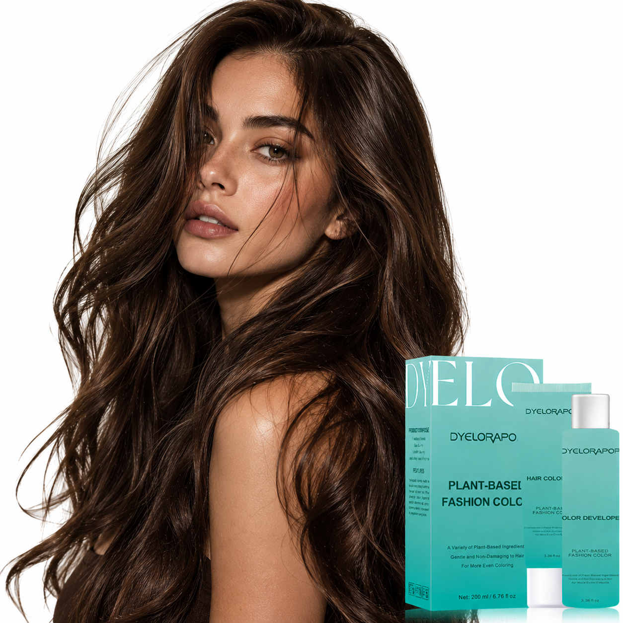 Semi-Permanent Hair Color-Chestnut Brown（#4）