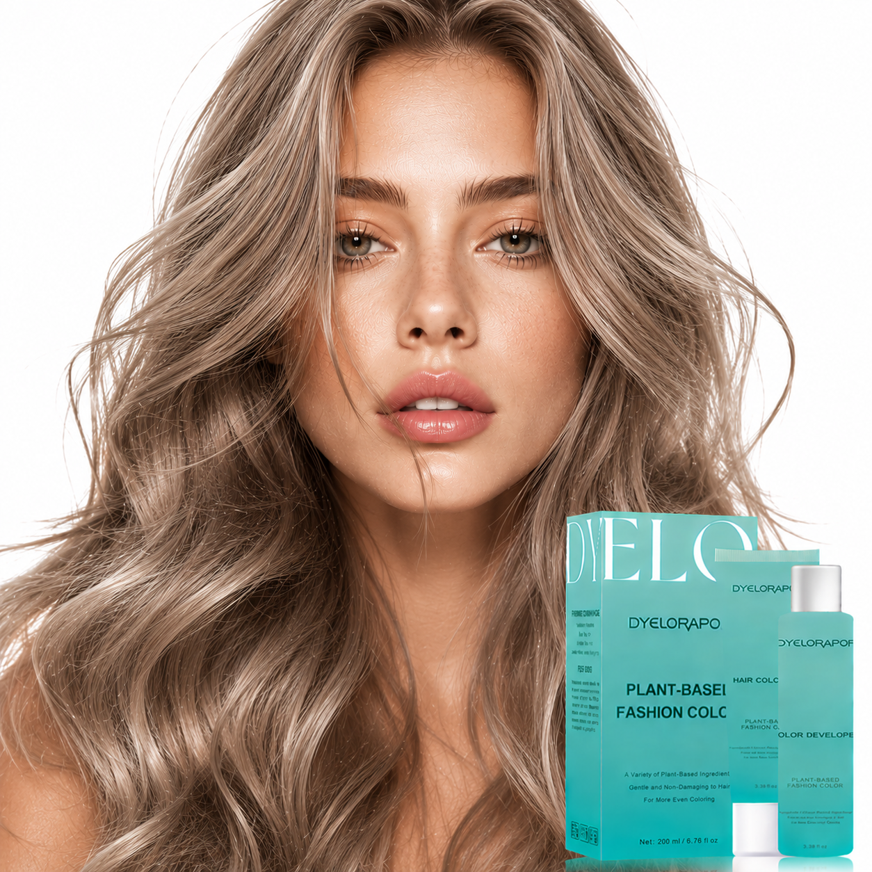 Semi-Permanent Hair Color-Smoky Blonde（#7）