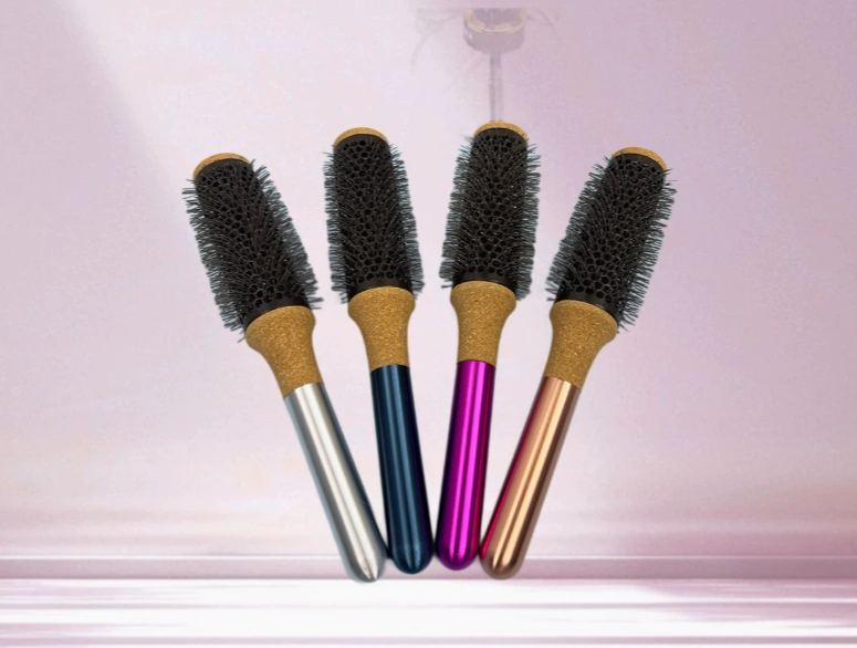 Dyelorapop Blowout Round Brush – Salon Volume & Smooth Hair at Home, Ceramic Hair Brush for Fine Hair, Faster Blow Dry with Less Frizz