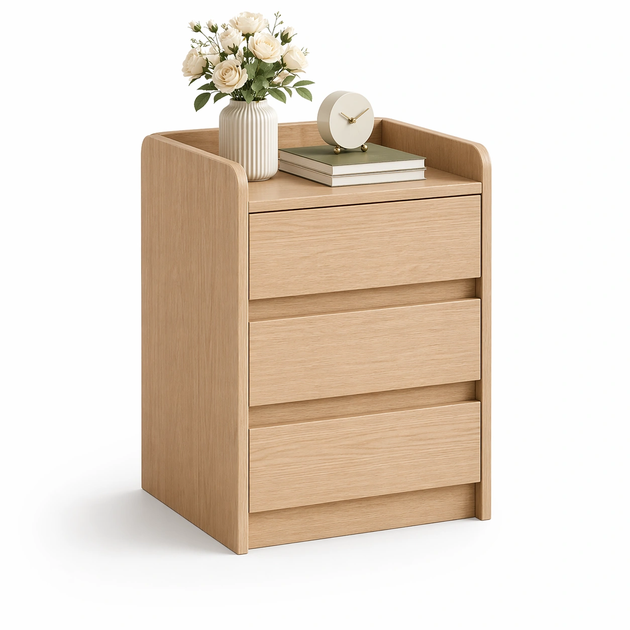 Nachttisch Holz Braun-trivlora