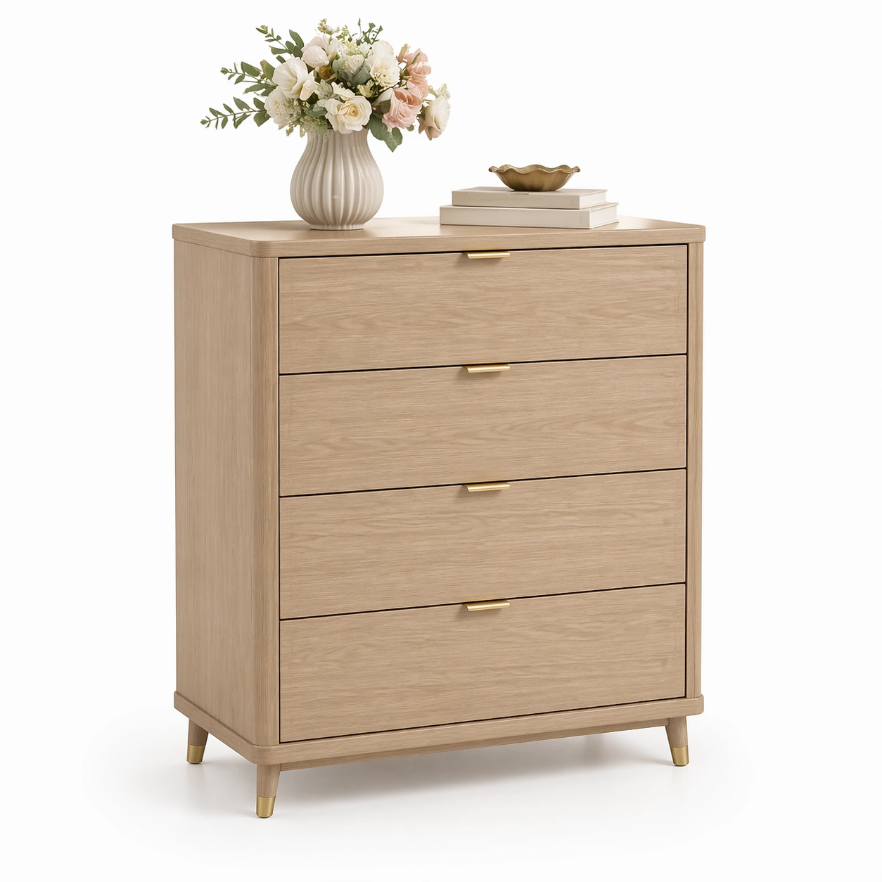 Kommode Holz Hellbraun-trivlora