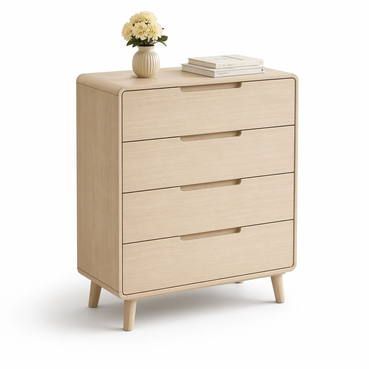 Kommode Holz Natur-trivlora