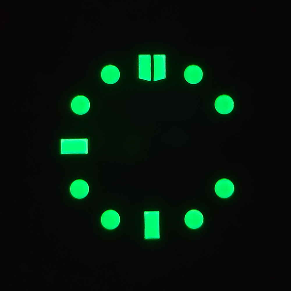 051 Dial C3 Green Luminous 28.5mm Suitable for 3/3.8/4.2 o'clock Watch Handle NH35/36 Movement