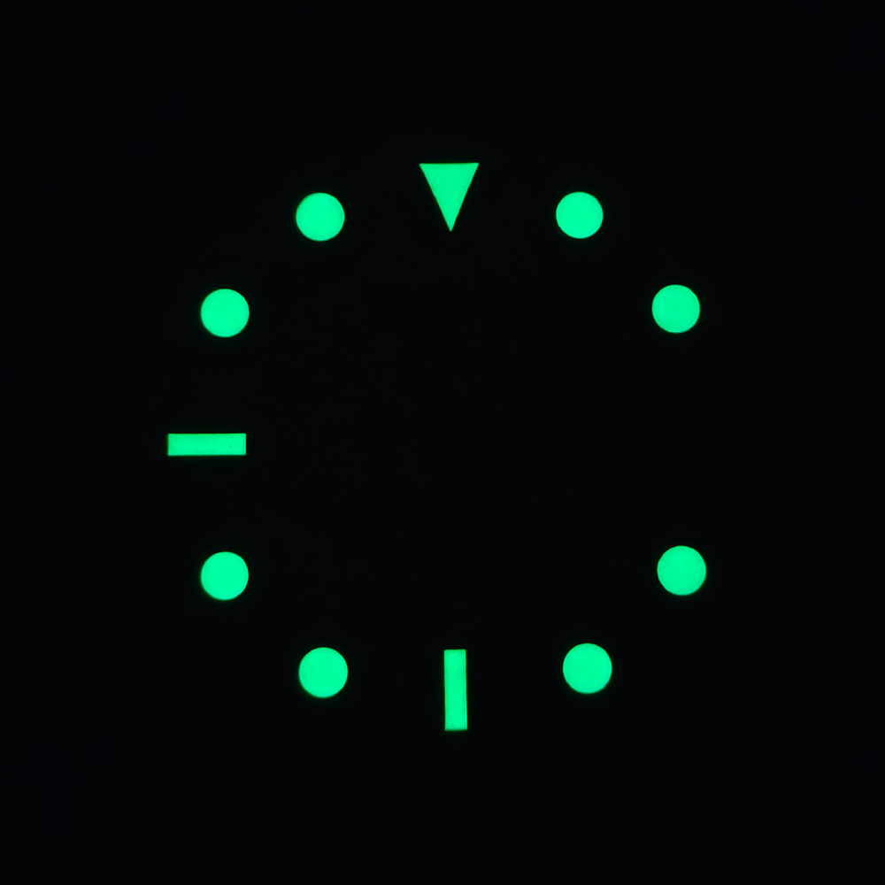 052 Dial C3 Green Luminous 28.5mm Suitable for 3/3.8/4.2 o'clock Watch Handle NH35/36 Movement