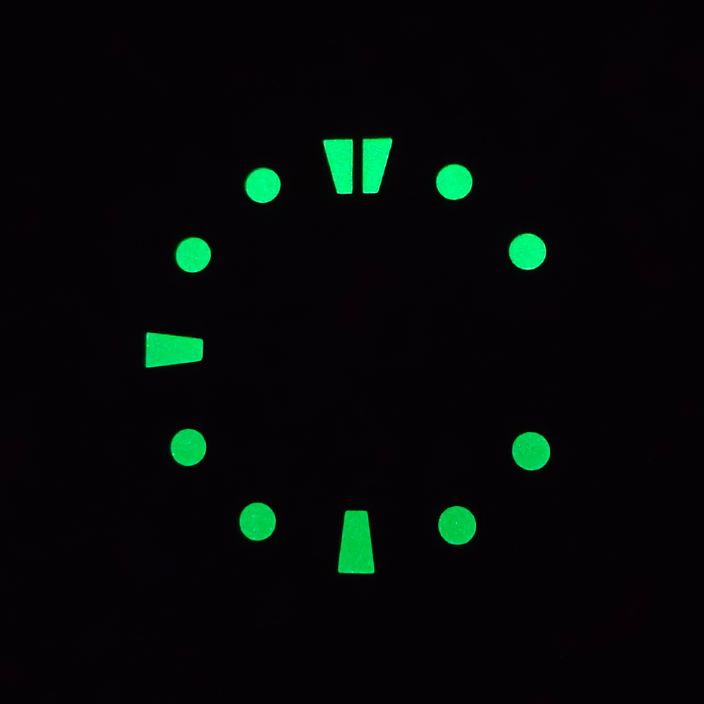 053 Dial C3 Green Light 28.5mm Suitable for 3 o'clock/3.8 o'clock Watch Case NH35/36 Customized S