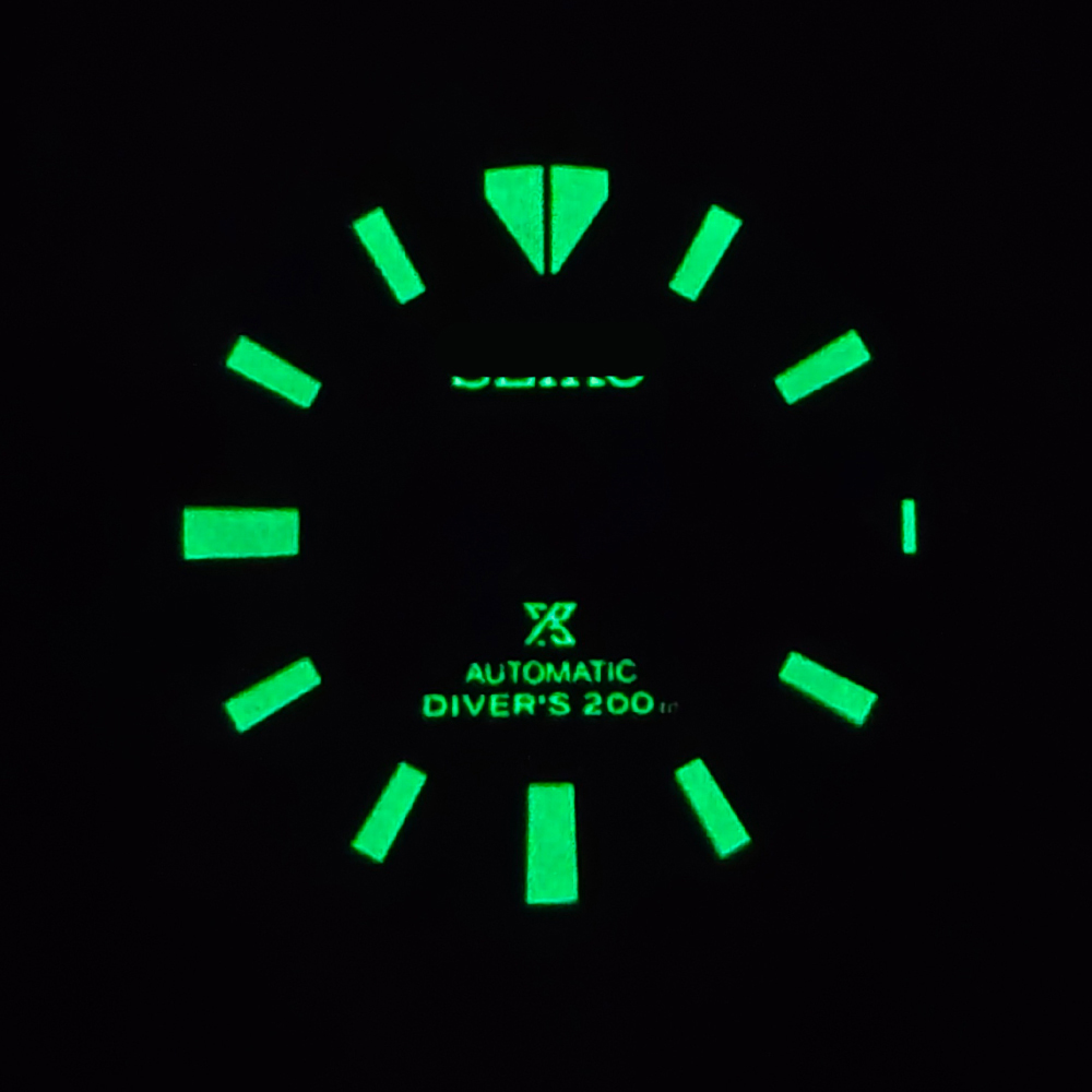064 Dial Dual Calendar Dial C3 Green Light 28.5mm Customized S