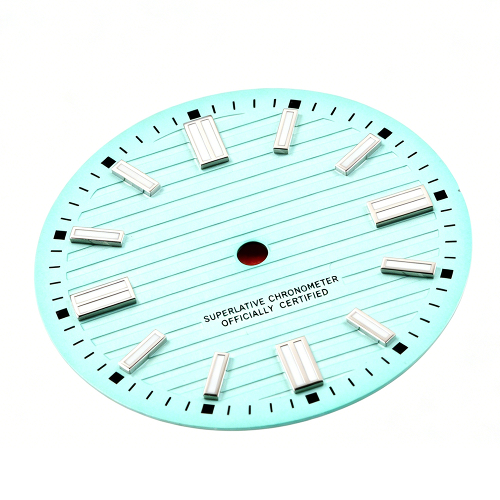059 Dial 28.5mm Suitable for 3/3.8 o'clock Watch Case NH35/36 Movement Metal S    