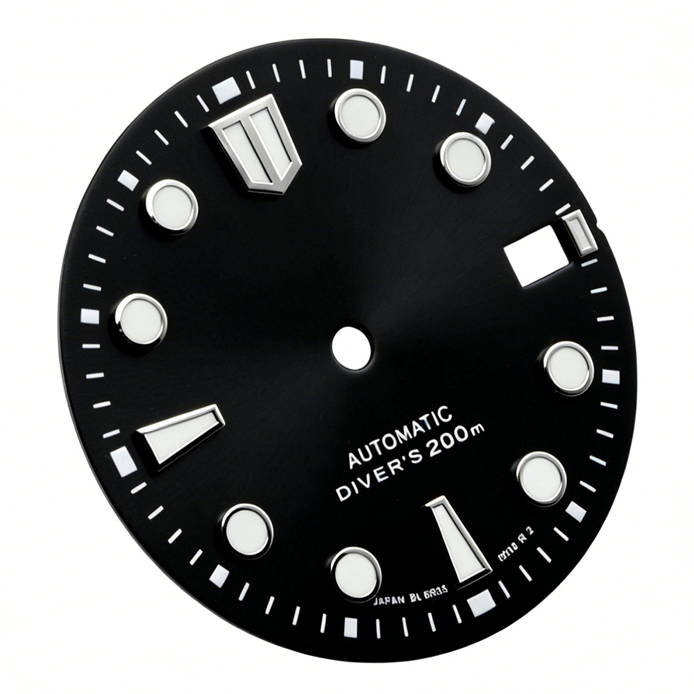 060 Dial 28.5mm Suitable for 3/3.8 o'clock Watch Case NH35/36 Movement Metal S    