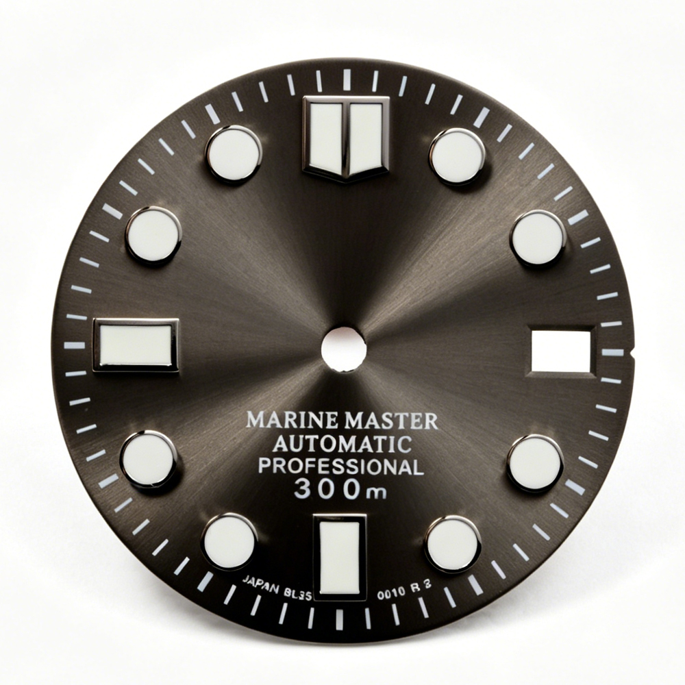 051 Dial C3 Green Luminous 28.5mm Suitable for 3/3.8/4.2 o'clock Watch Handle NH35/36 Movement