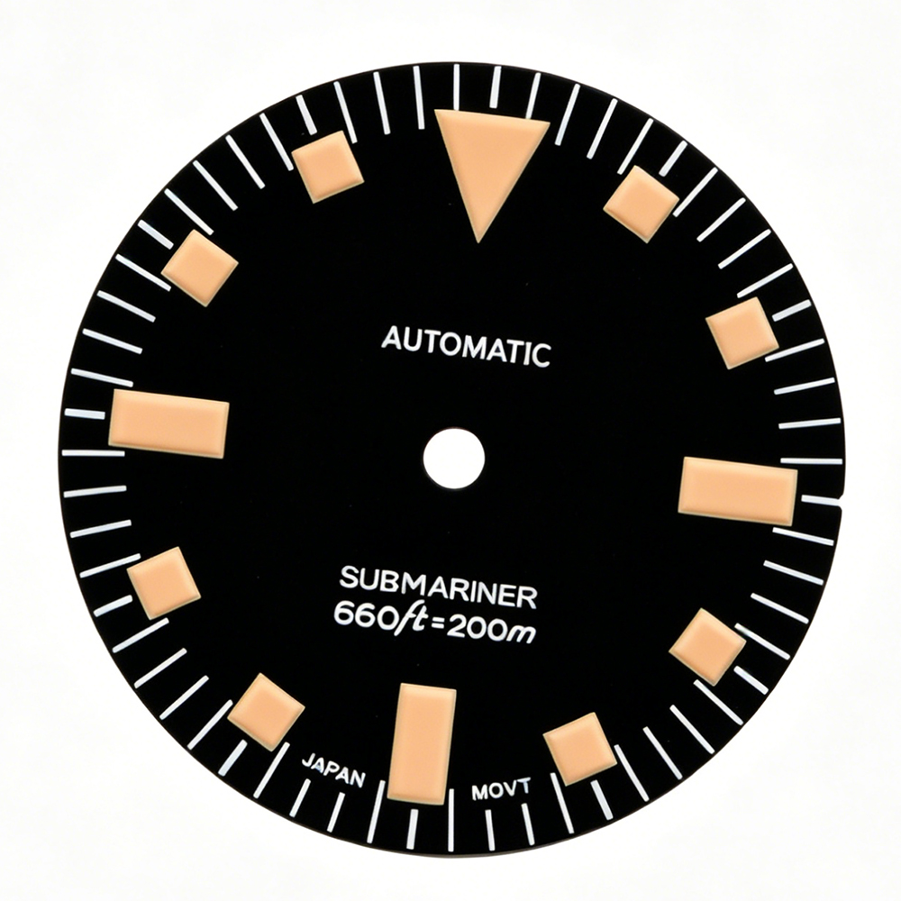 056 Dial C3 Green Luminous 28.5mm Suitable for 3/3.8/4.2 o'clock Watch Handle NH35/36 Movement