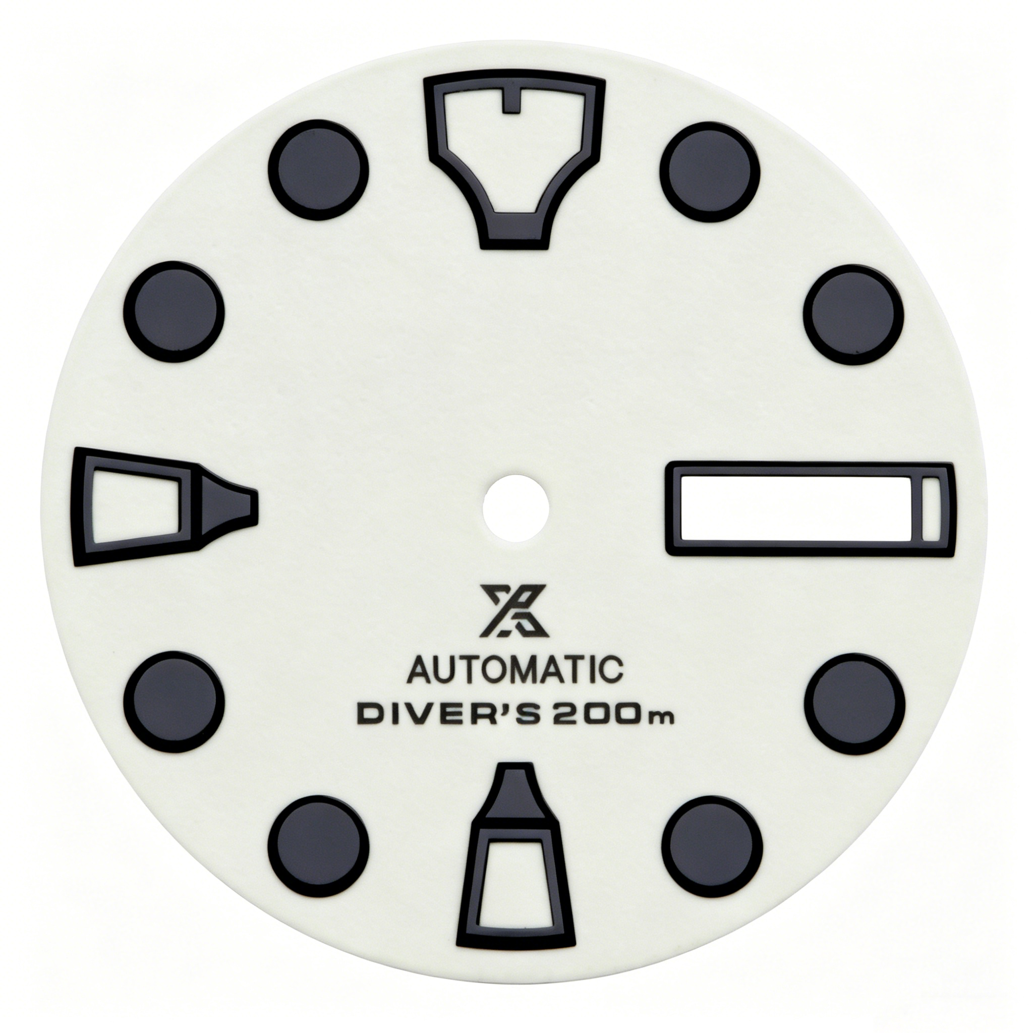高品质-全夜光表盘28.5mm直径3.8点位置表冠超级C3绿光双日历