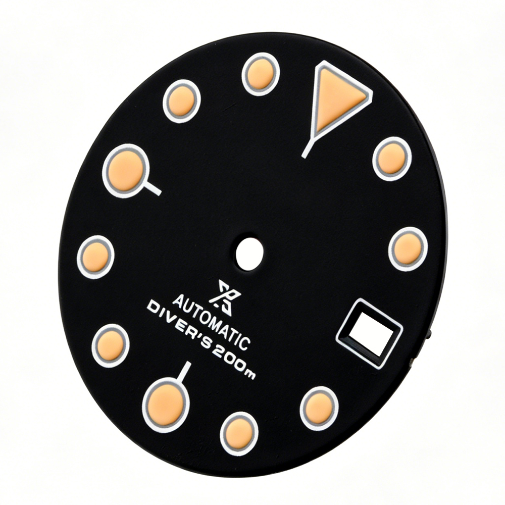040 Dial C3 Green Luminous 28.5mm Suitable for 3/3.8/4.2 o'clock Watch Handle NH35/36 Movement