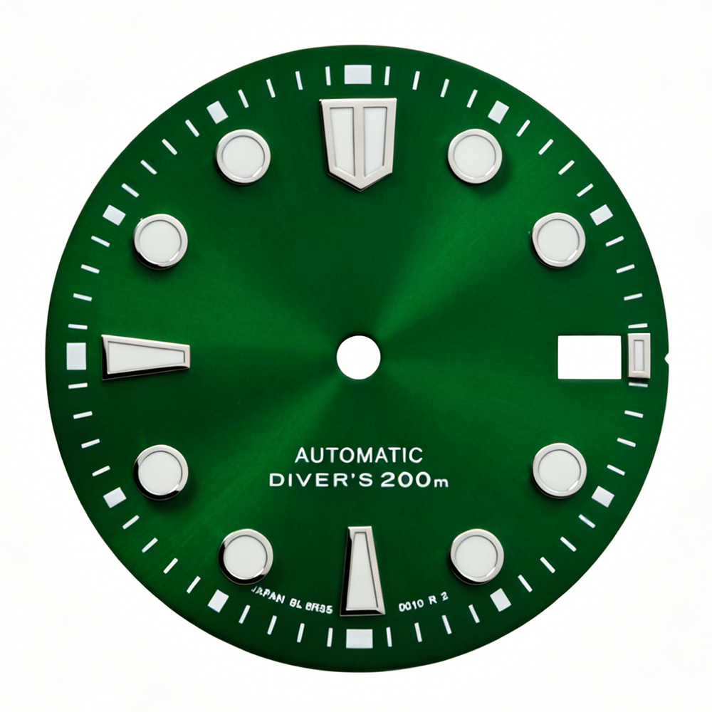 060 Dial 28.5mm Suitable for 3/3.8 o'clock Watch Case NH35/36 Movement Metal S    