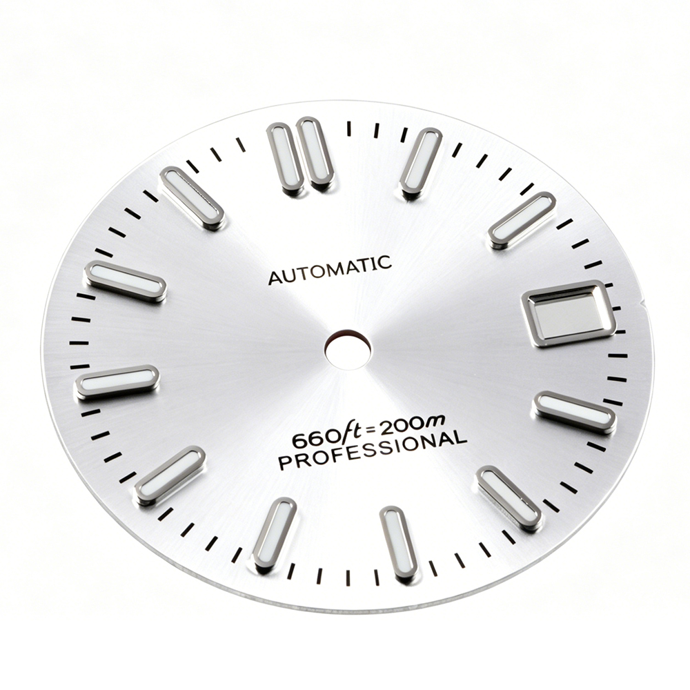 047 Dial C3 Green Luminous 28.5mm Suitable for 3/3.8/4.2 o'clock Watch Handle NH35/36 Movement