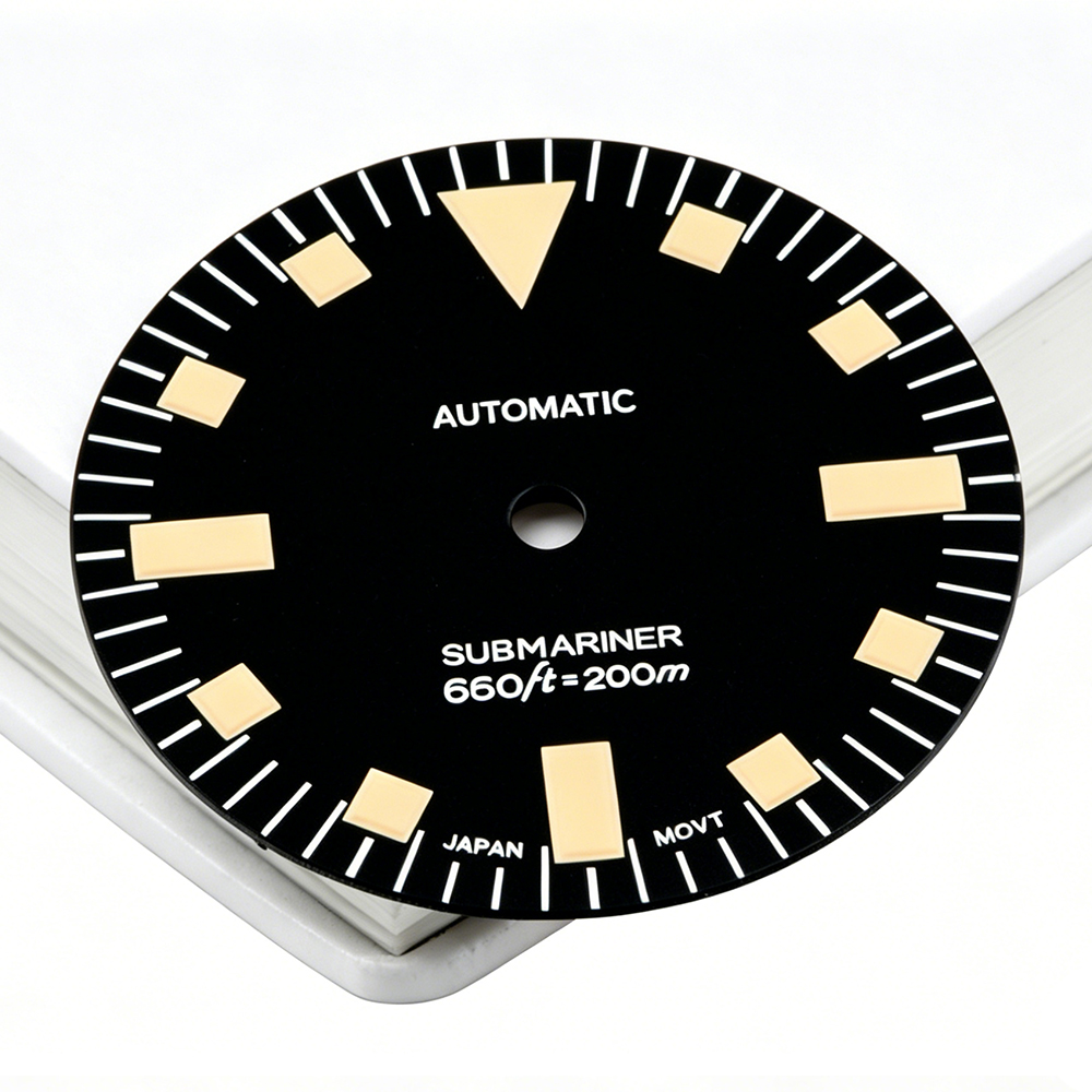 056 Dial C3 Green Luminous 28.5mm Suitable for 3/3.8/4.2 o'clock Watch Handle NH35/36 Movement