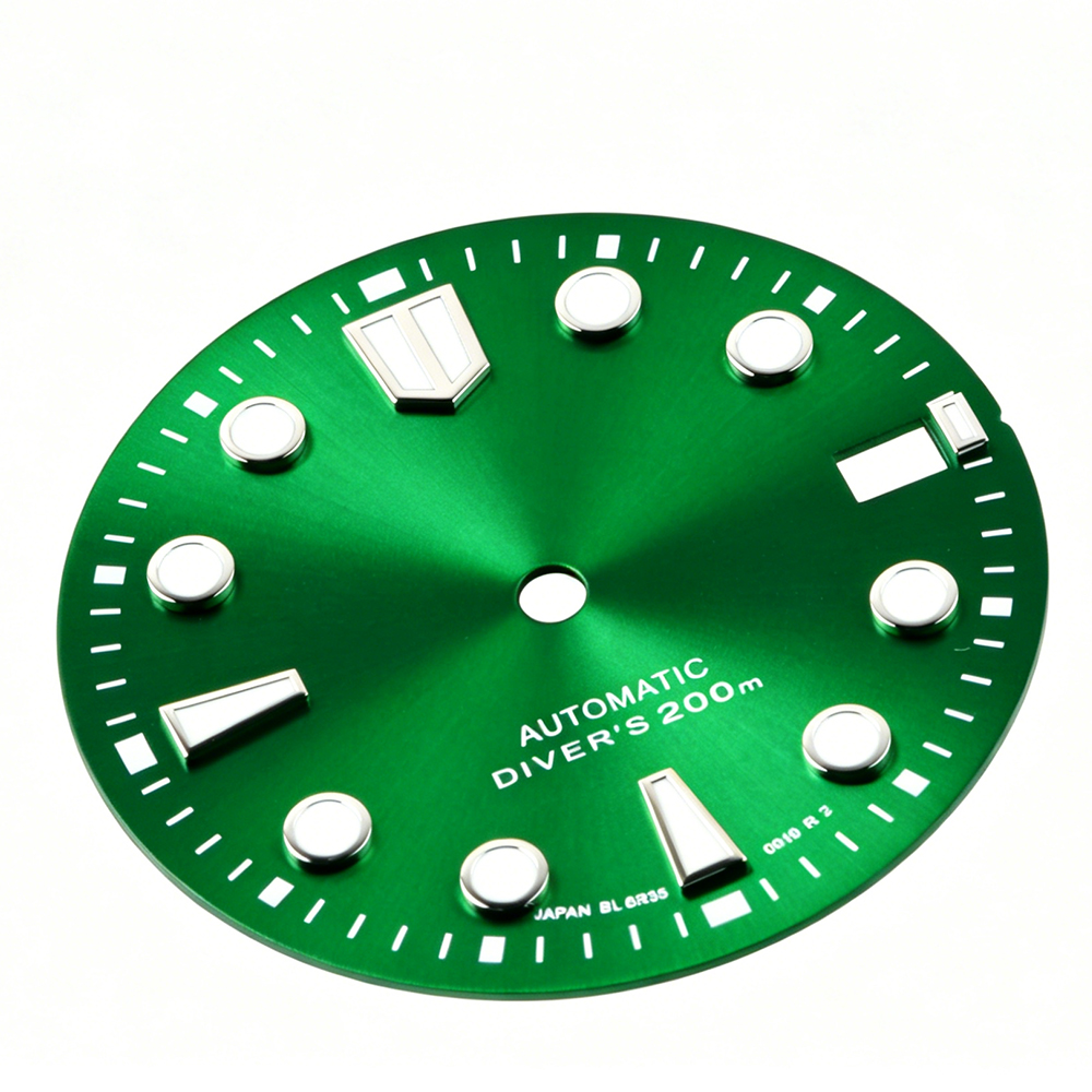 060 Dial 28.5mm Suitable for 3/3.8 o'clock Watch Case NH35/36 Movement Metal S    