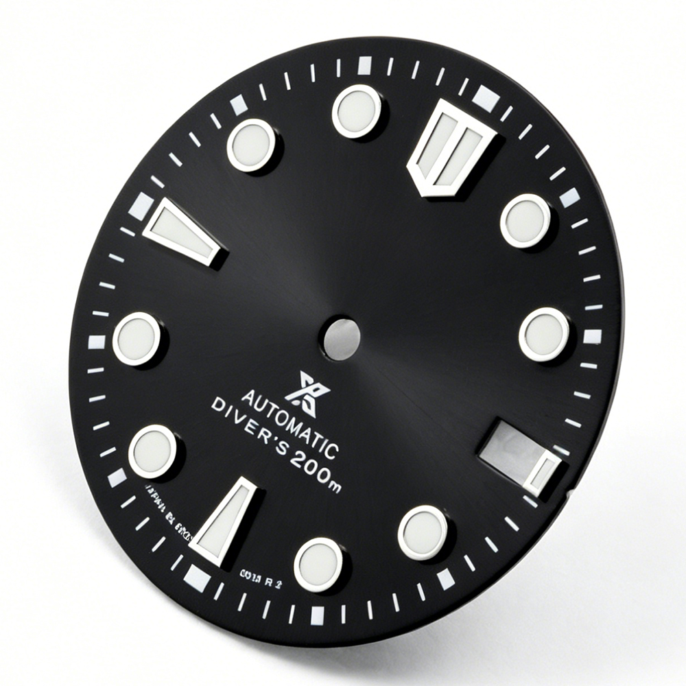 060 Dial 28.5mm Suitable for 3/3.8 o'clock Watch Case NH35/36 Movement Metal S    