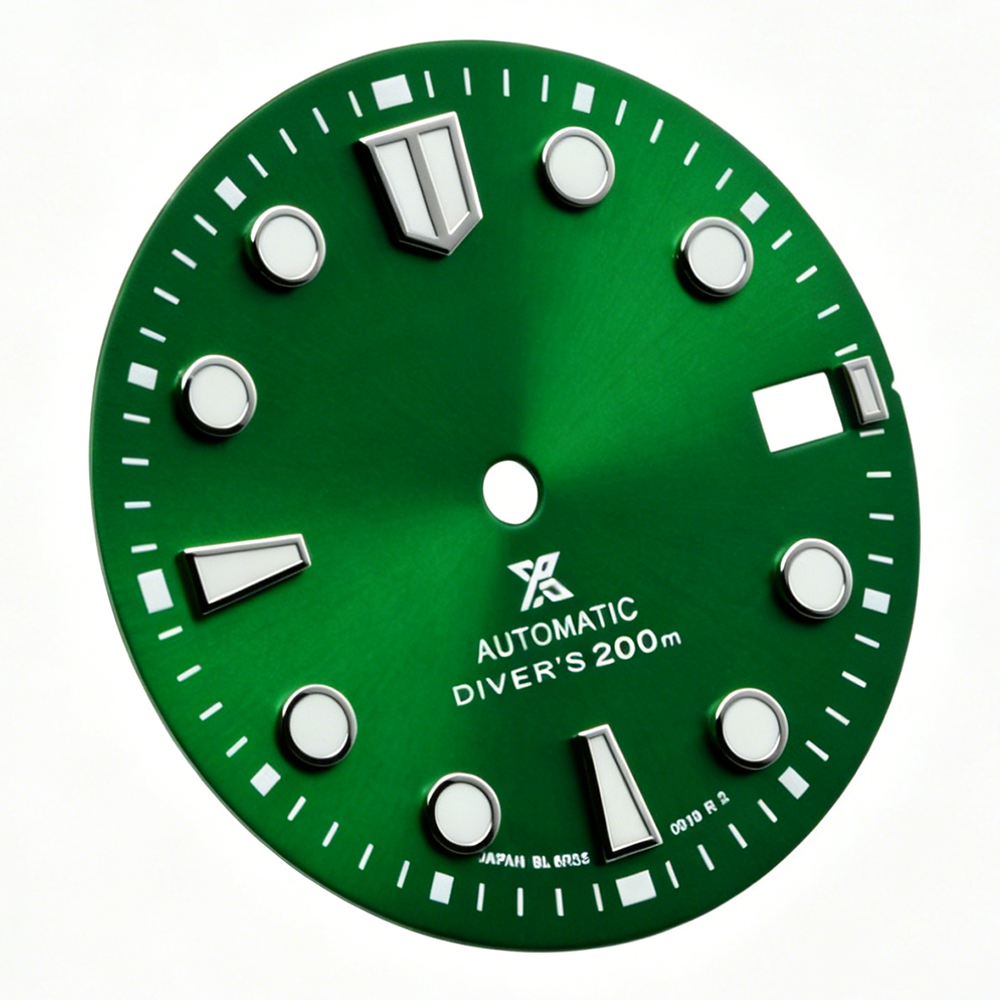 060 Dial 28.5mm Suitable for 3/3.8 o'clock Watch Case NH35/36 Movement Metal S    