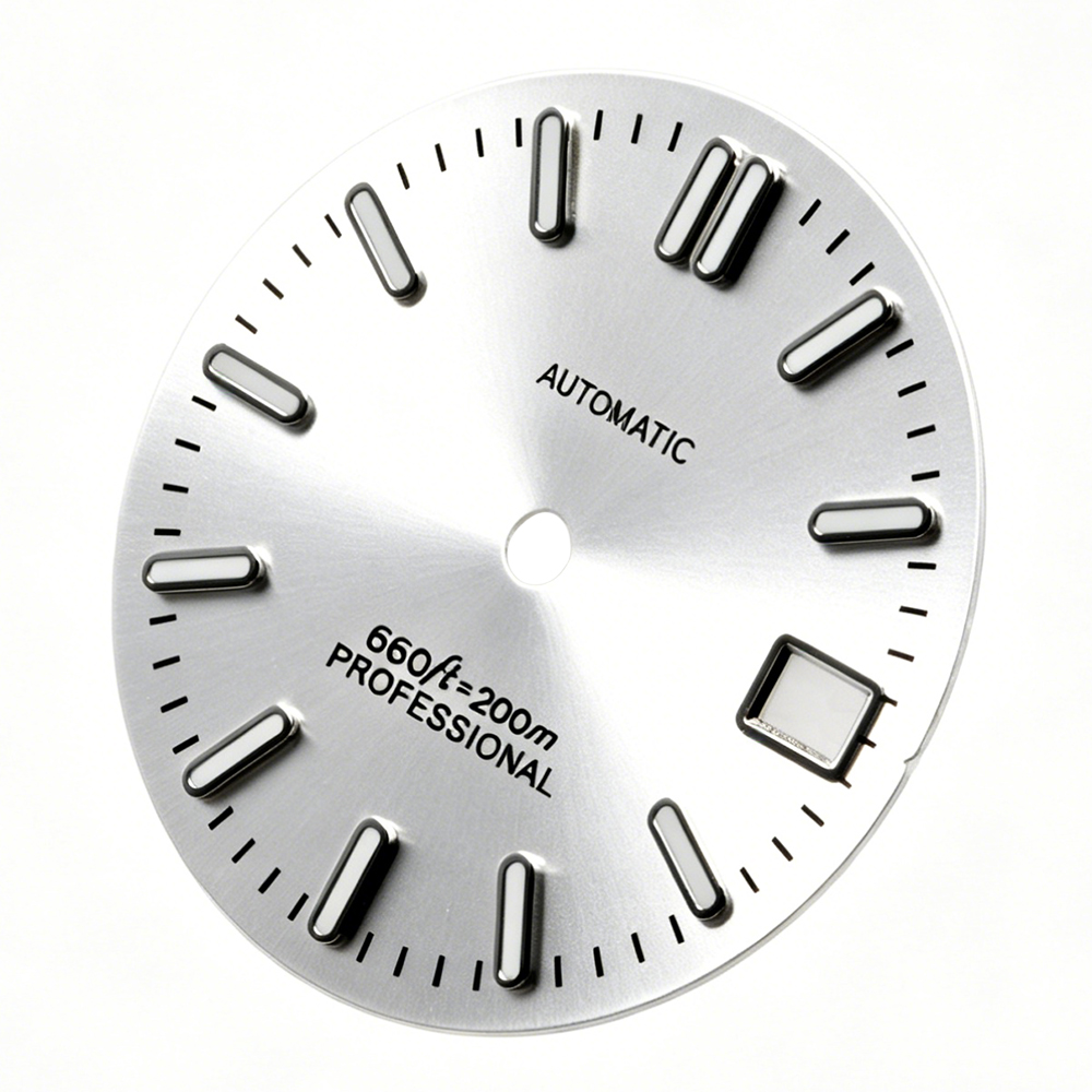 047 Dial C3 Green Luminous 28.5mm Suitable for 3/3.8/4.2 o'clock Watch Handle NH35/36 Movement