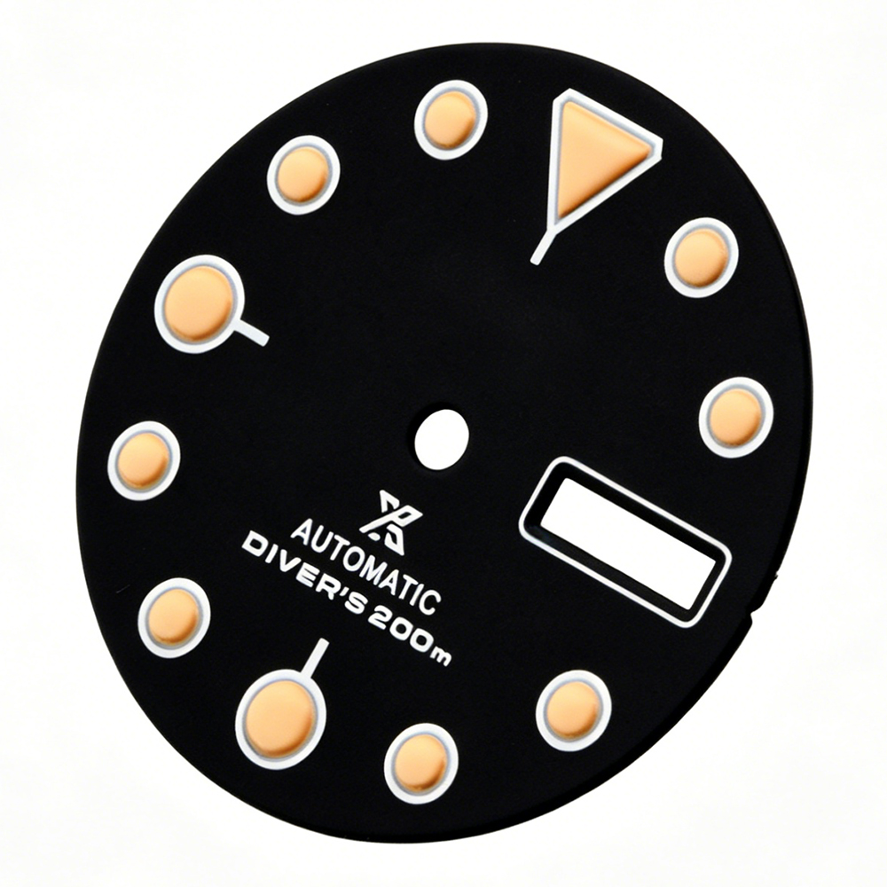 040 Dial C3 Green Luminous 28.5mm Suitable for 3/3.8/4.2 o'clock Watch Handle NH35/36 Movement