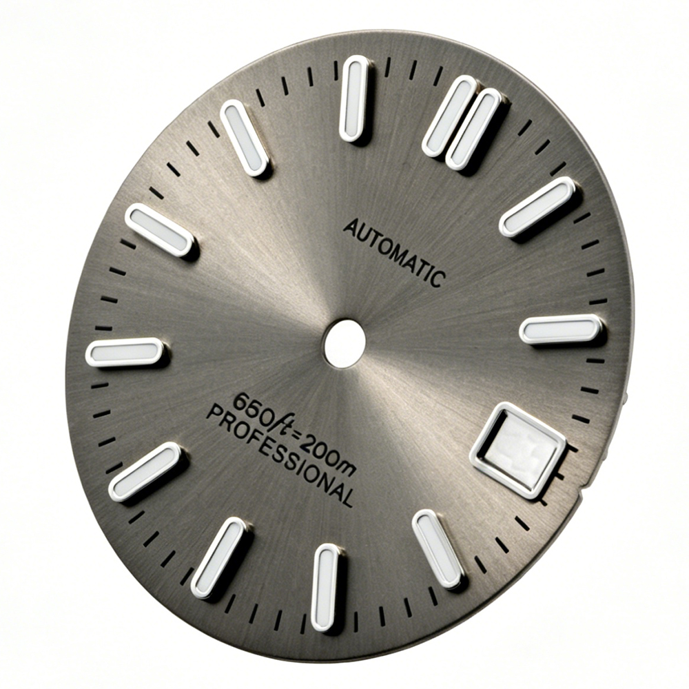 047 Dial C3 Green Luminous 28.5mm Suitable for 3/3.8/4.2 o'clock Watch Handle NH35/36 Movement