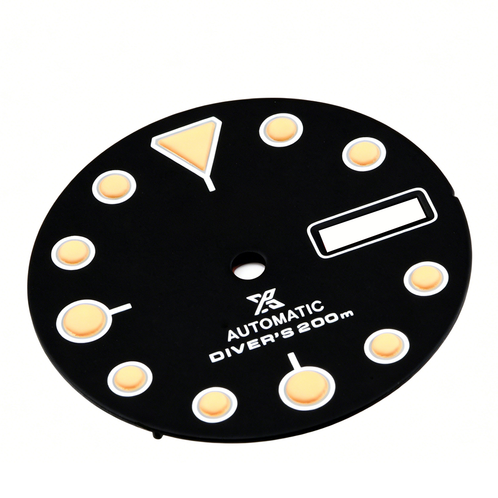 040 Dial C3 Green Luminous 28.5mm Suitable for 3/3.8/4.2 o'clock Watch Handle NH35/36 Movement