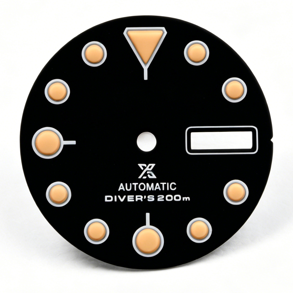 040 Dial C3 Green Luminous 28.5mm Suitable for 3/3.8/4.2 o'clock Watch Handle NH35/36 Movement