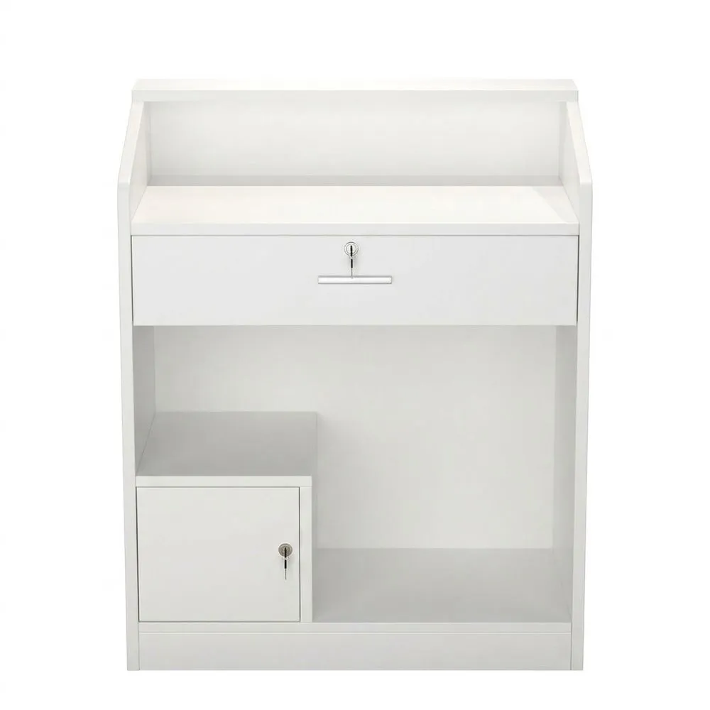 Mostrador de recepción moderno para oficina o restaurante