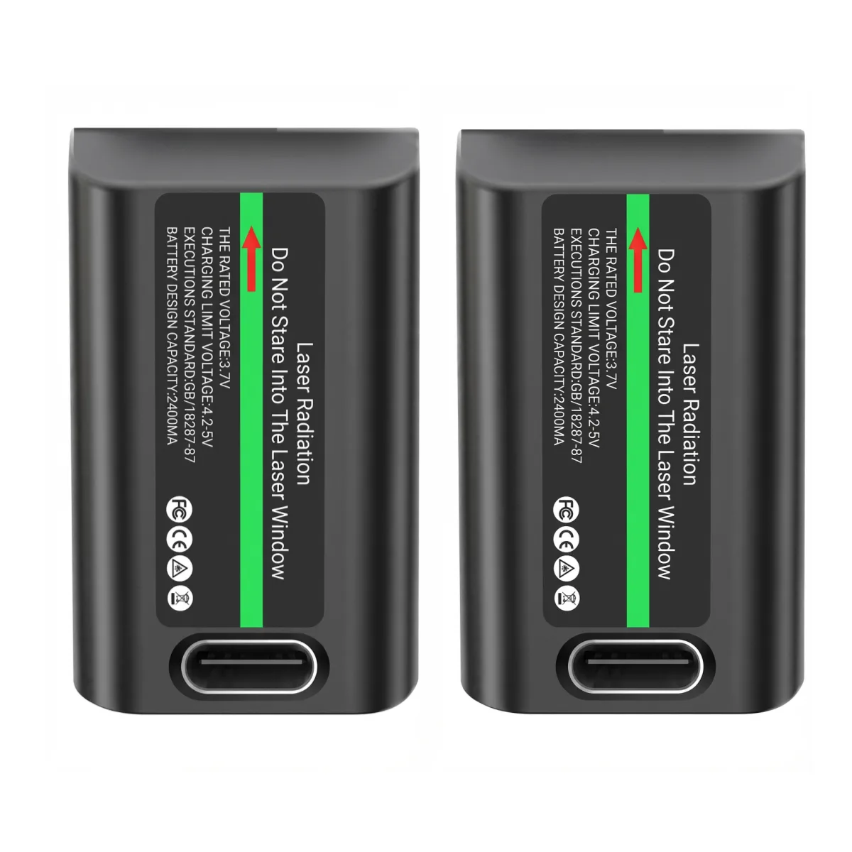 Lot de batteries supplémentaires – 2 × 4000 mAh