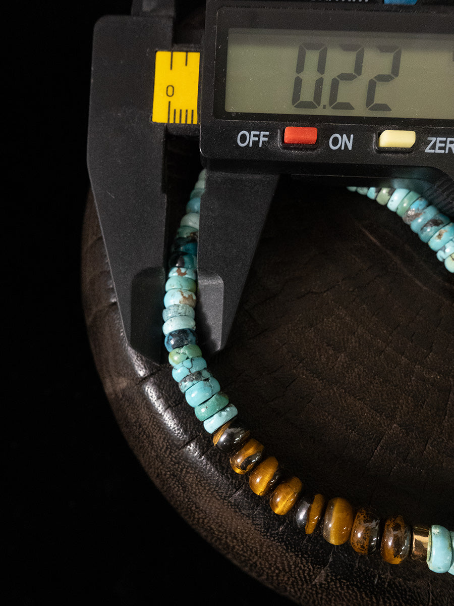 Wealth Turquoise Empowerment Bracelet-the8thknot