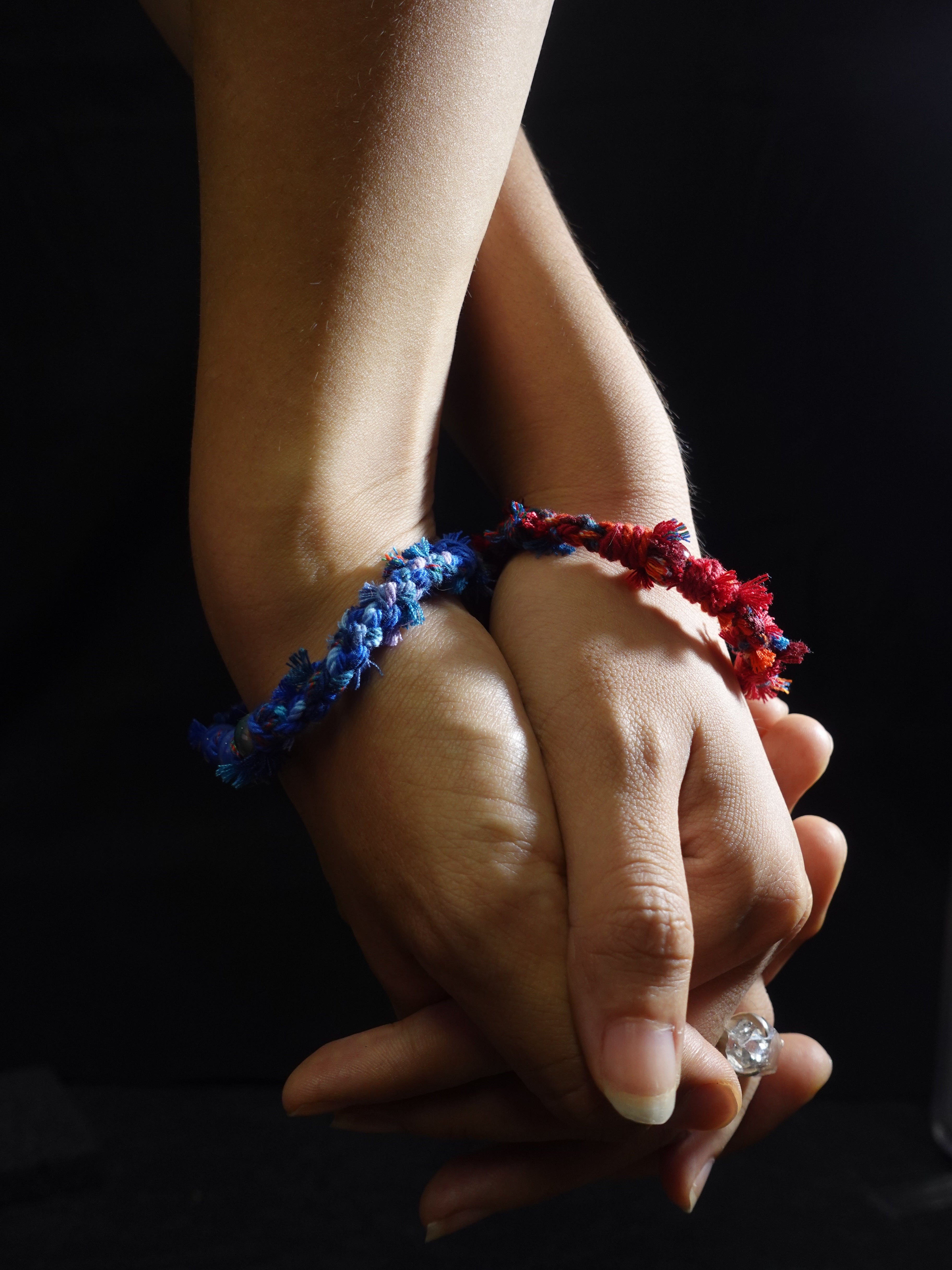 Heart of the World Bracelet | Couple's Bracelet with Blue Symbolism for Love and Connection-the8thknot