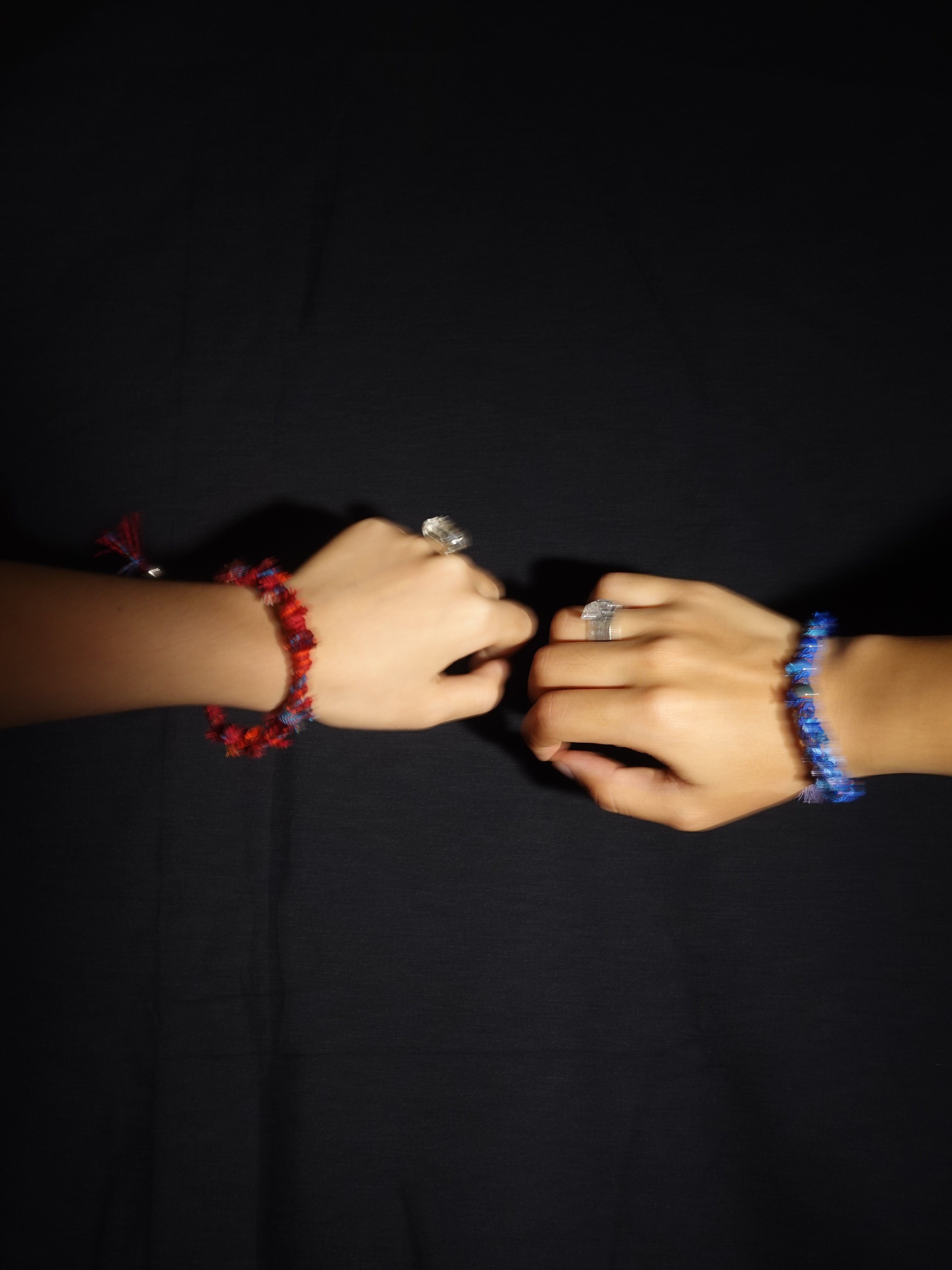 Heart of the World Bracelet | Couple's Bracelet with Blue Symbolism for Love and Connection-the8thknot