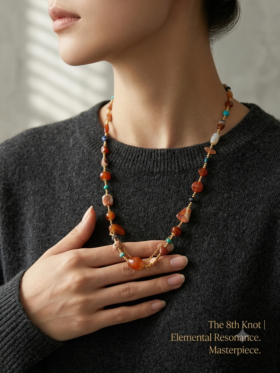 Dzi Ebony Tiger's Eye Ancient Bead Bracelet