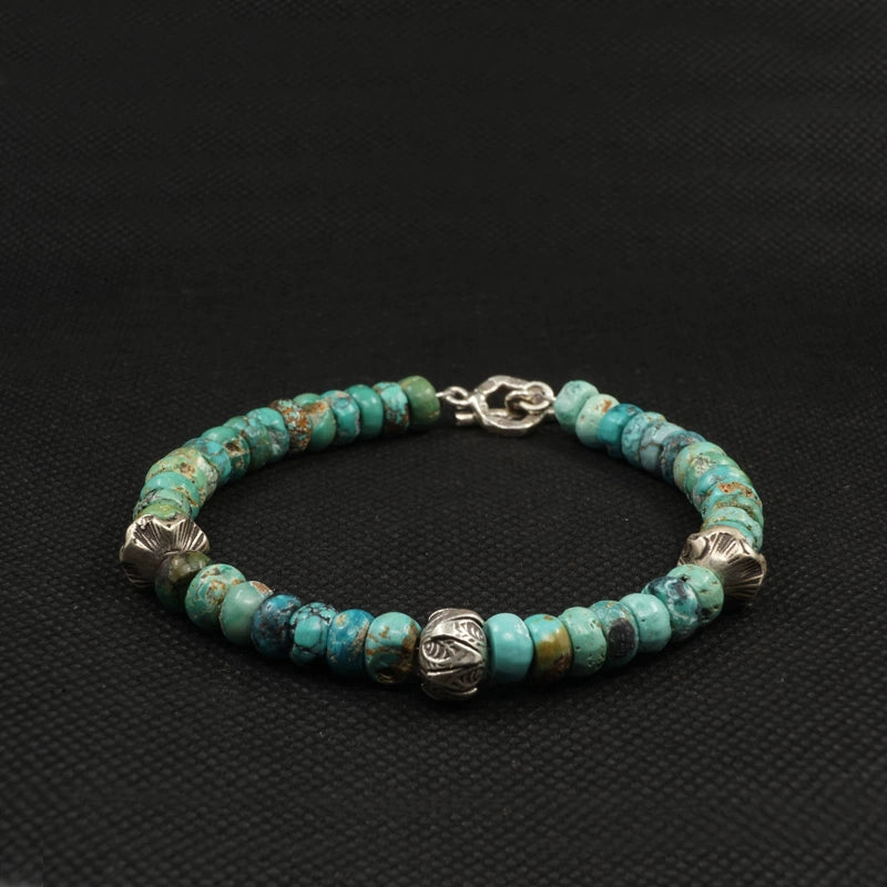 Wealth Turquoise Empowerment Bracelet-the8thknot
