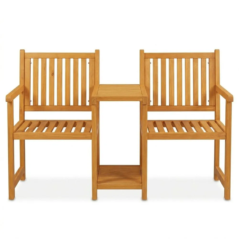 Banco de Jardín de Madera para Balcón y Terraza