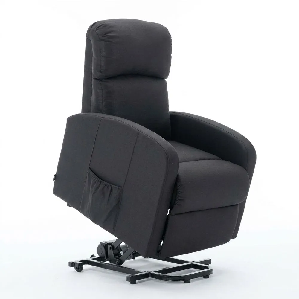 Sillón Relax Eléctrico con Función Elevadora y Tapizado en Tela