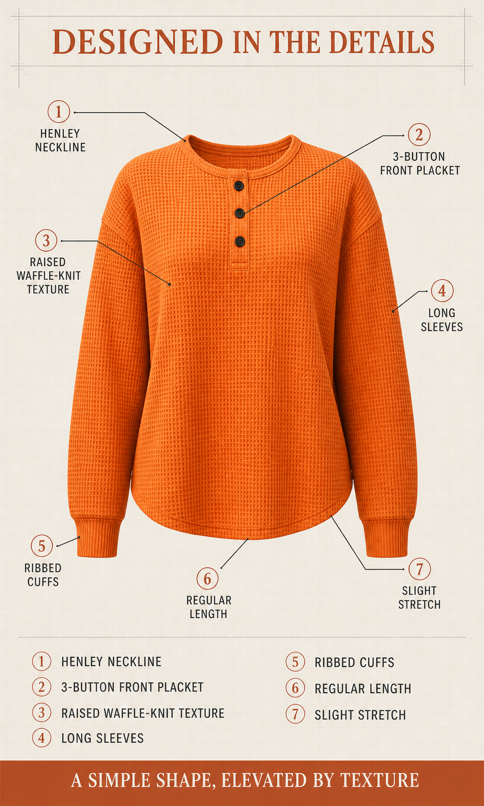 Sweatshirt Structural Breakdown Details