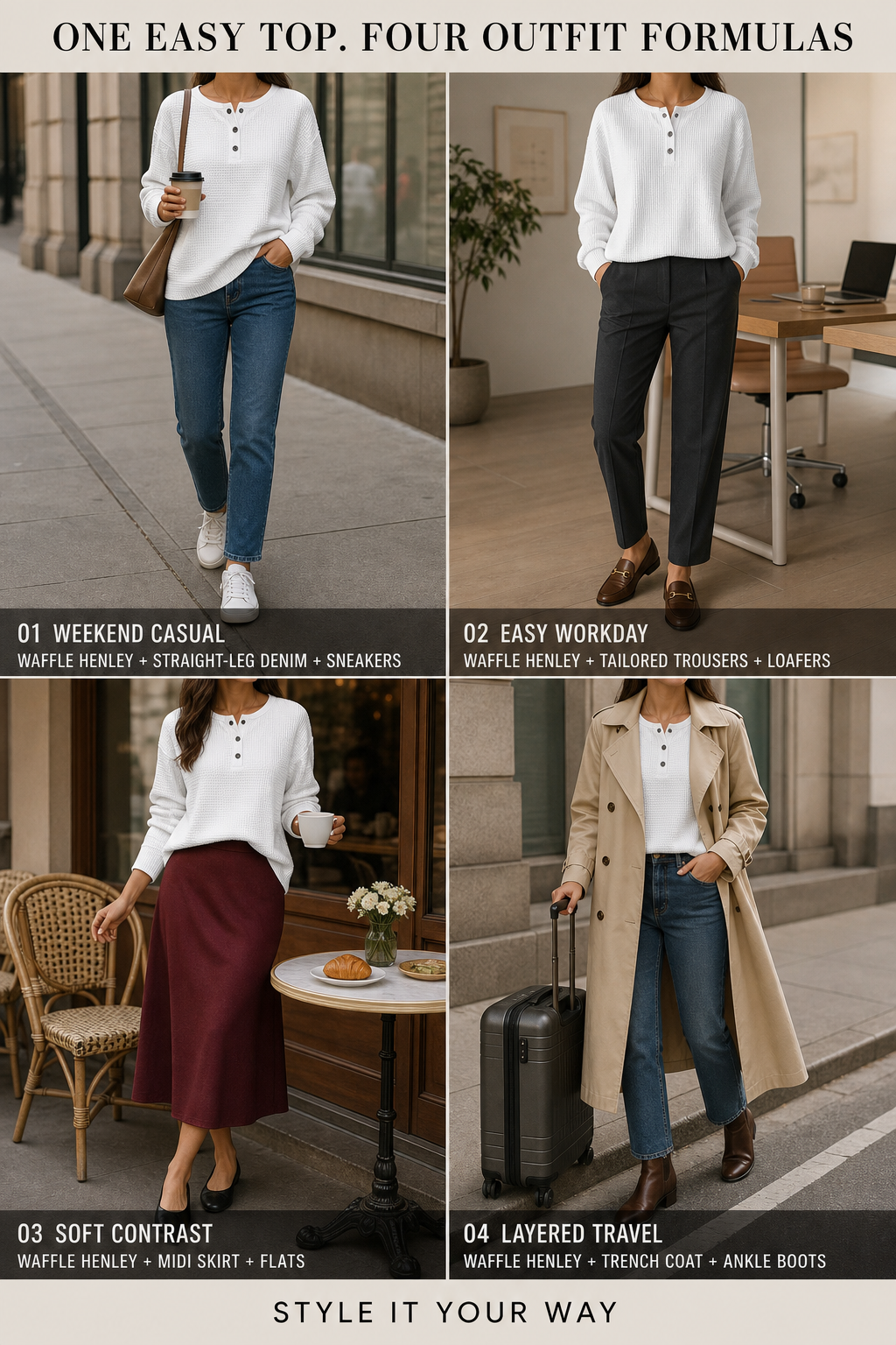 Styling Formulas & Outfit Combinations