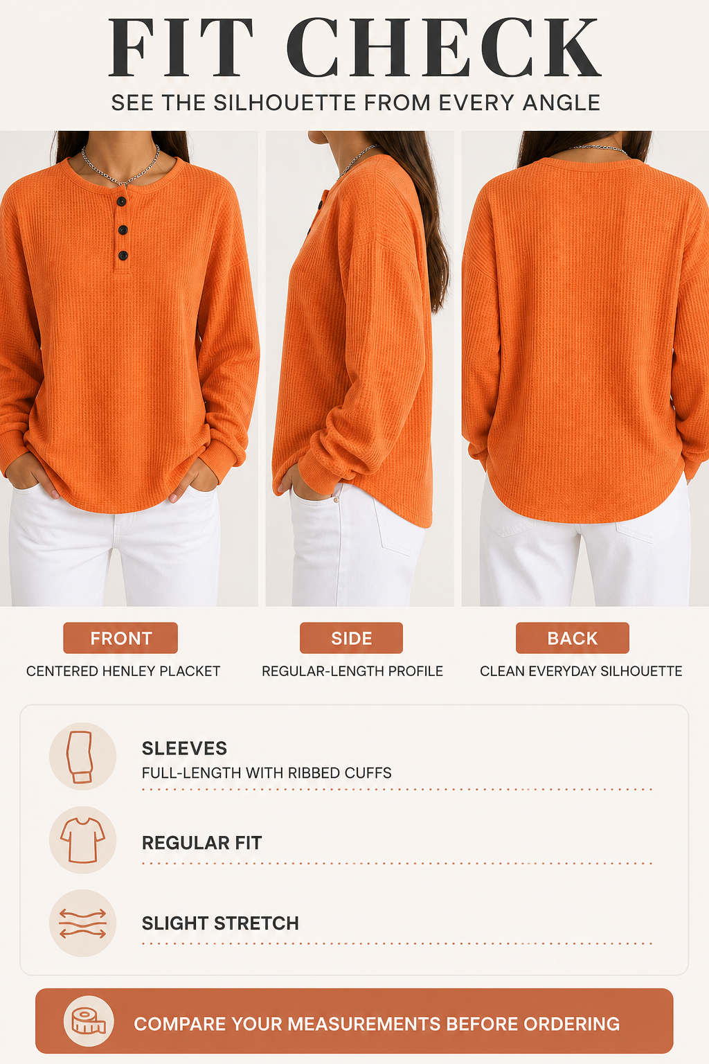 Flattering Visual Fit Guide