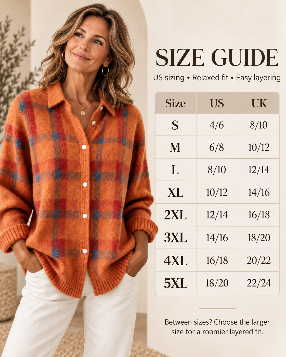 Close-up details of Vienna cardigan texture collar buttons and cuffs